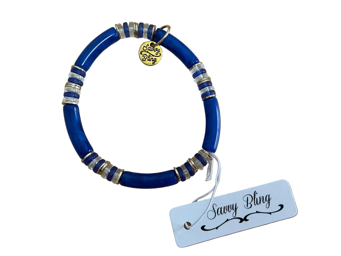 Coastal Breeze Bamboo Tube Bracelet