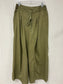 PLEATED SIDE SMOCK WIDE LEG PANT
