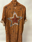 DUSTER SUNPRINT W/STAR (7320G