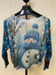 SCREEN PRINT SWEATER (09066