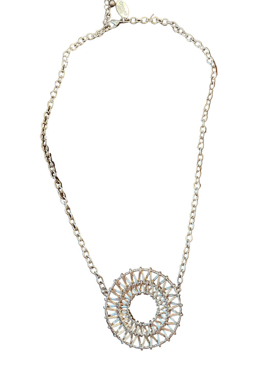 ALEXANDRA METAL PLATED RATTEN NECK