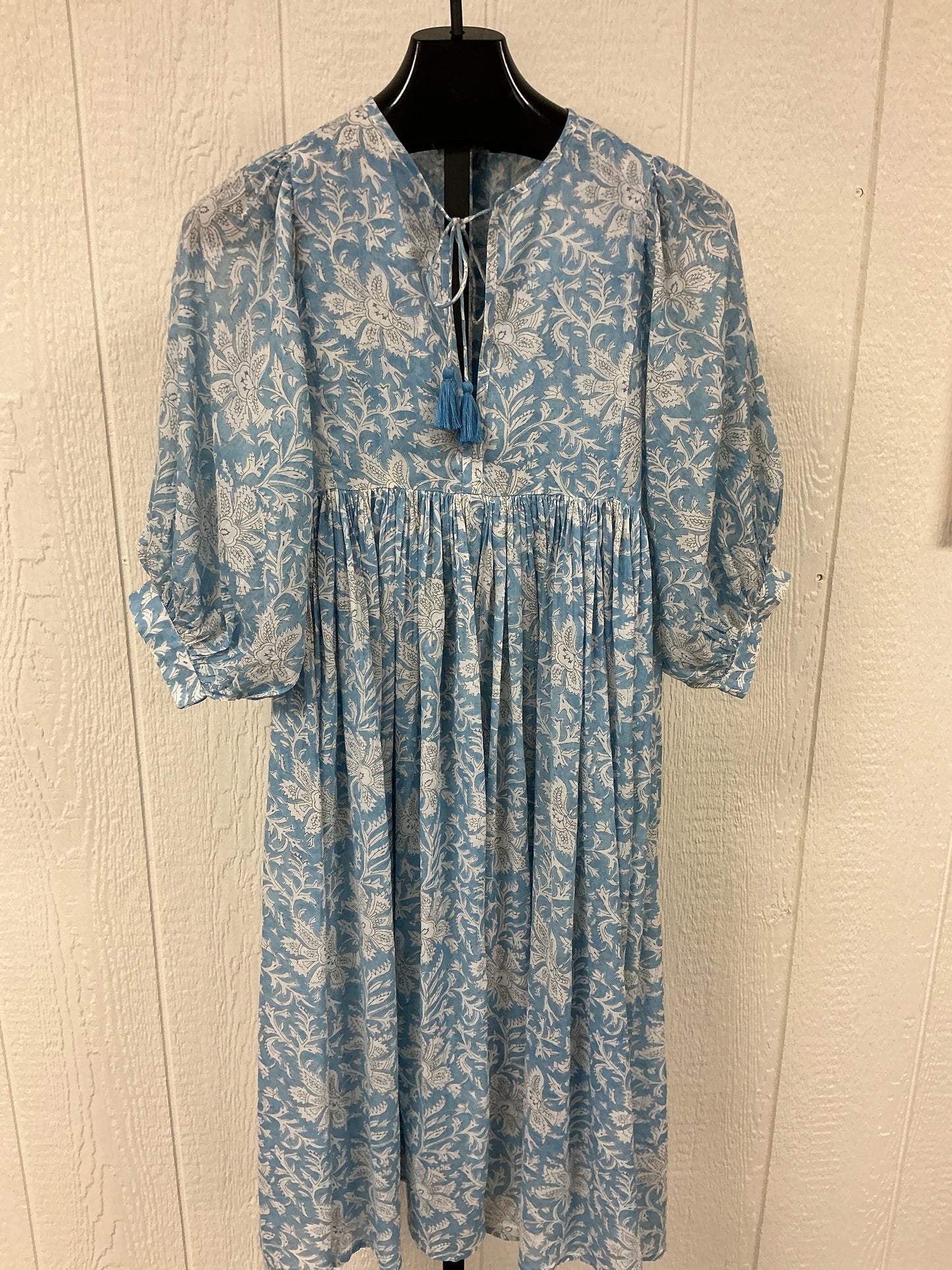 Mylah Sky Bloom Midi Dress