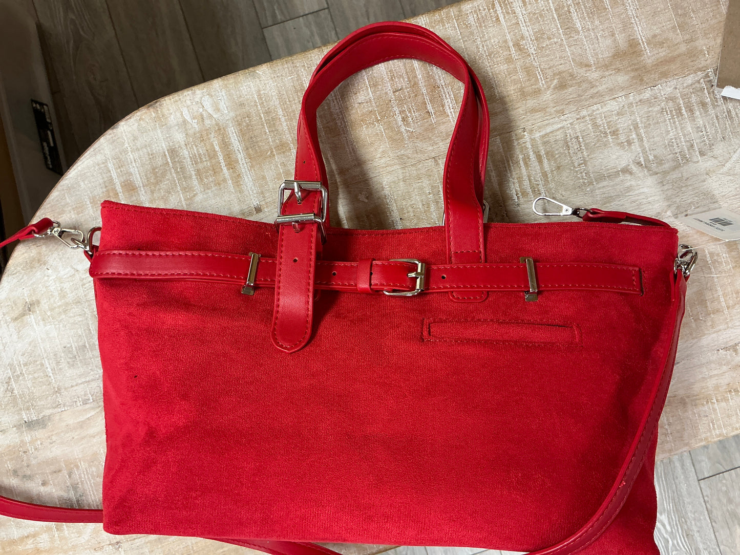 SUEDE HANDBAG (MA9227