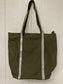 RHINESTONE CANVAS TOTE BAG