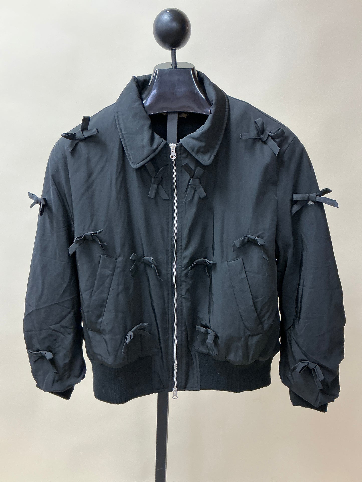 JUDITH BOMBER JACKET W/RIBBON