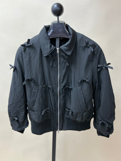 JUDITH BOMBER JACKET W/RIBBON