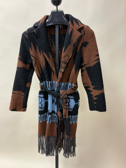 AZTEC SWEATER JACKET