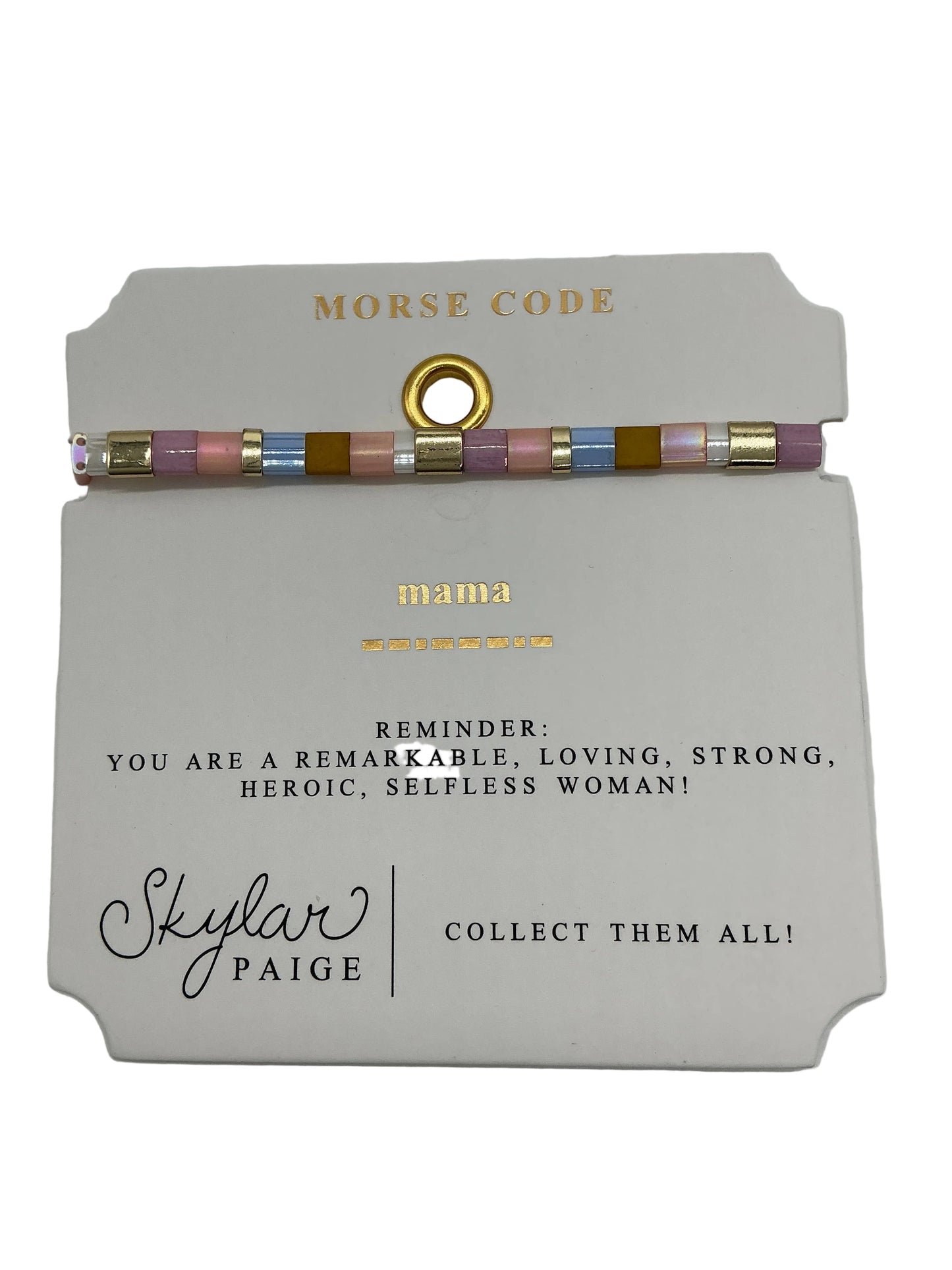 MORSE CODE-NOTE TO SELF COLLECTION