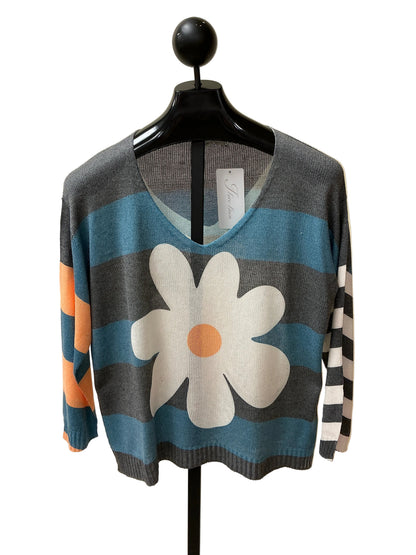 SCREEN PRINT SWEATER