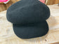 BOILED WOOL NEWSBOY CAP