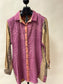 3/4 LENGTH MULTI COLOR QUILTED JKT