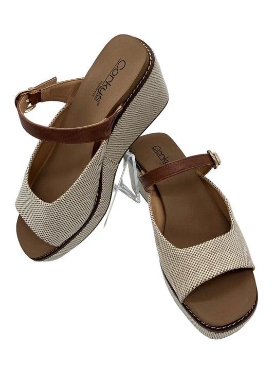 TREAT YOURSELF OPEN TOE WEDGE