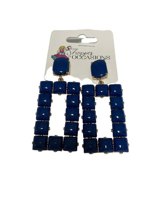 Royal Blue Radiance Earrings