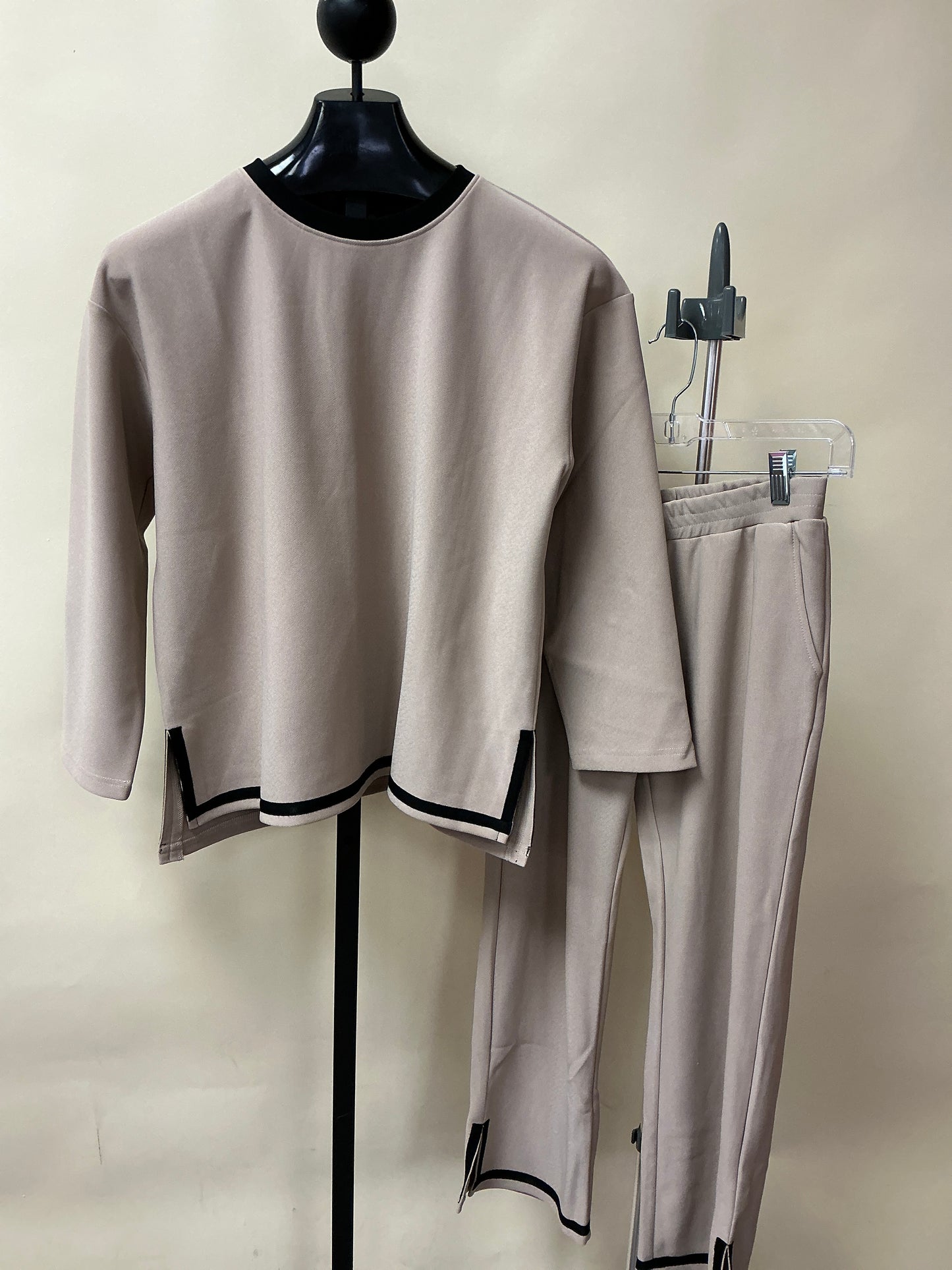 Khaki Comfort Pant Set