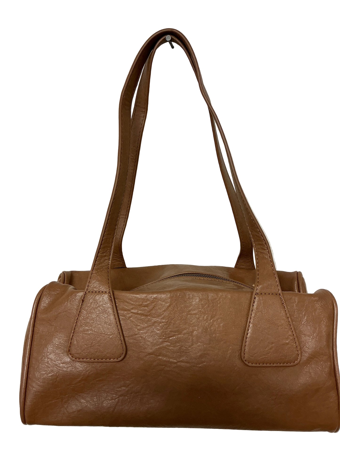 MICROFIBER LEATHER SHLDR BAG