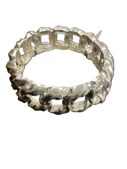 Sleek Silver Bracelet