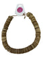WOOD DISK NECKLACE(NE83827
