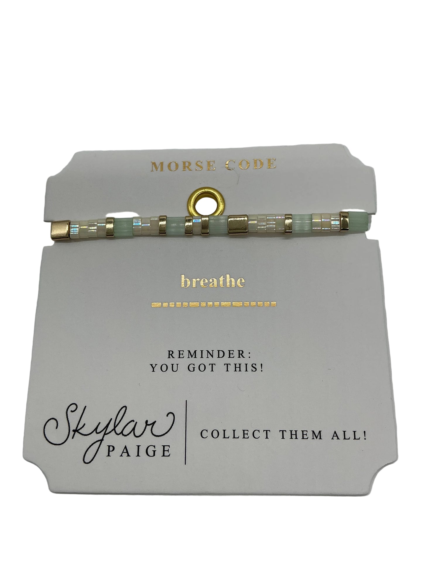 MORSE CODE-NOTE TO SELF COLLECTION