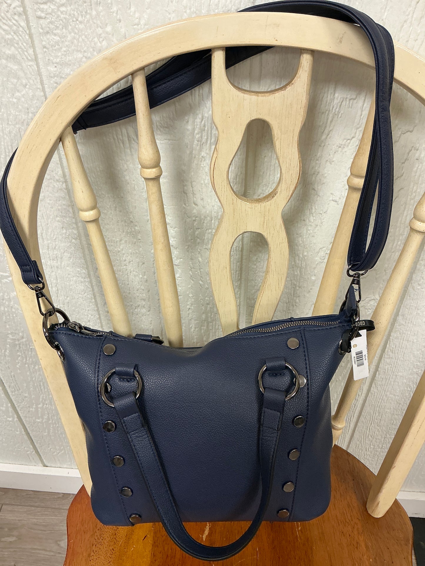 EVELYN STUDDED TOTE