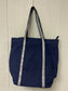 RHINESTONE CANVAS TOTE BAG