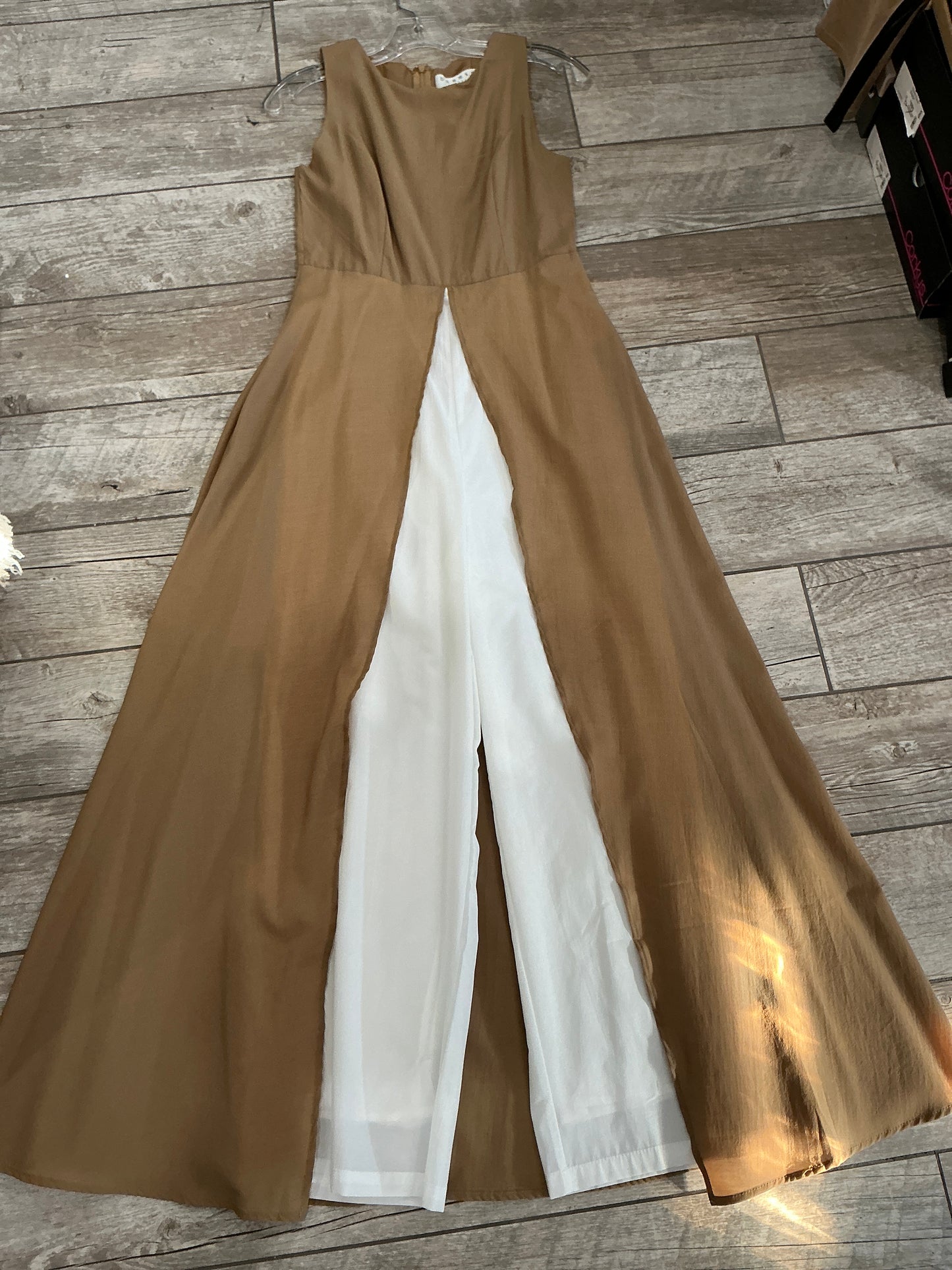SOLID/CONTRAST JUMPSUIT (CL-HR3039