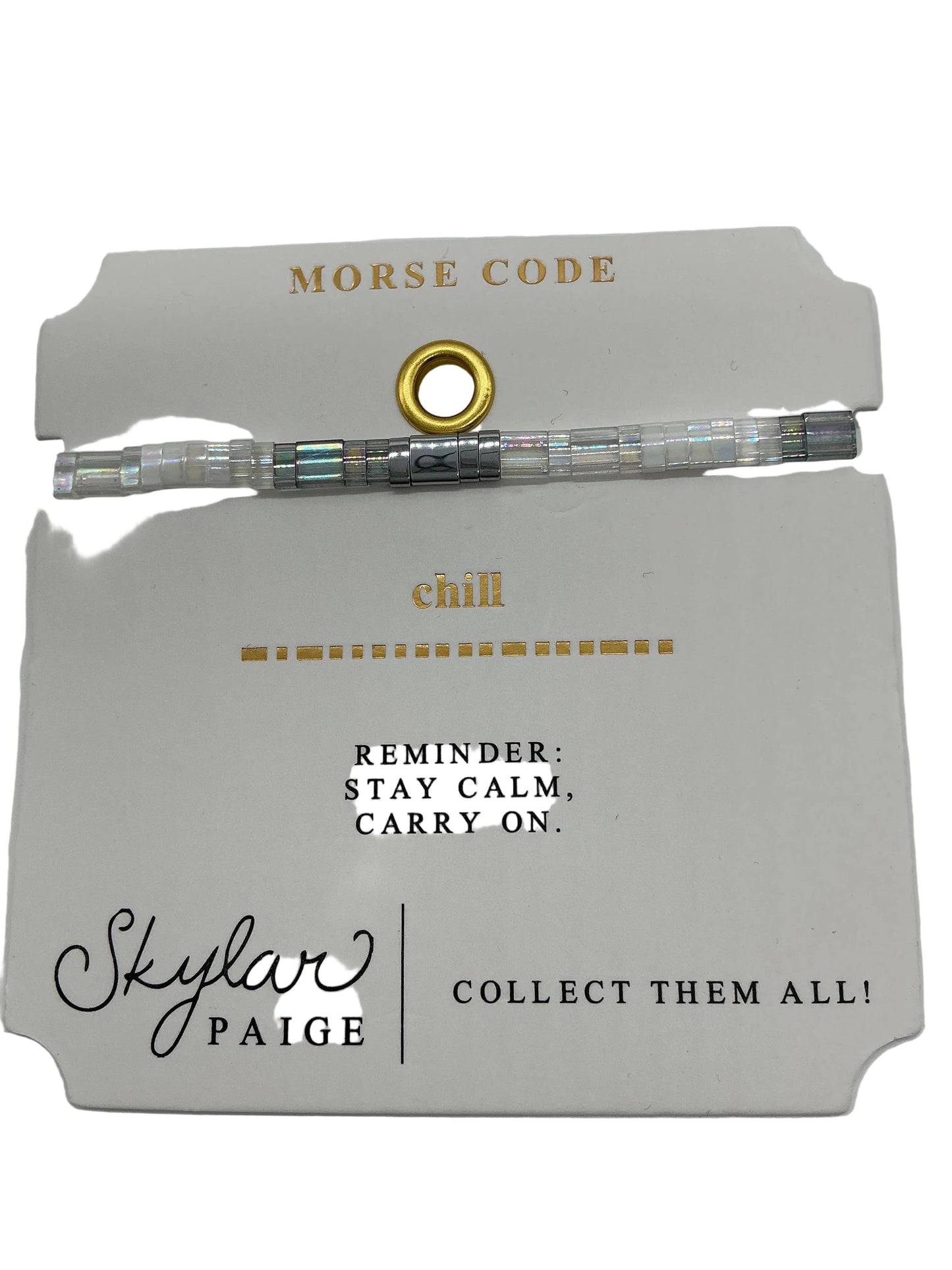 MORSE CODE-NOTE TO SELF COLLECTION