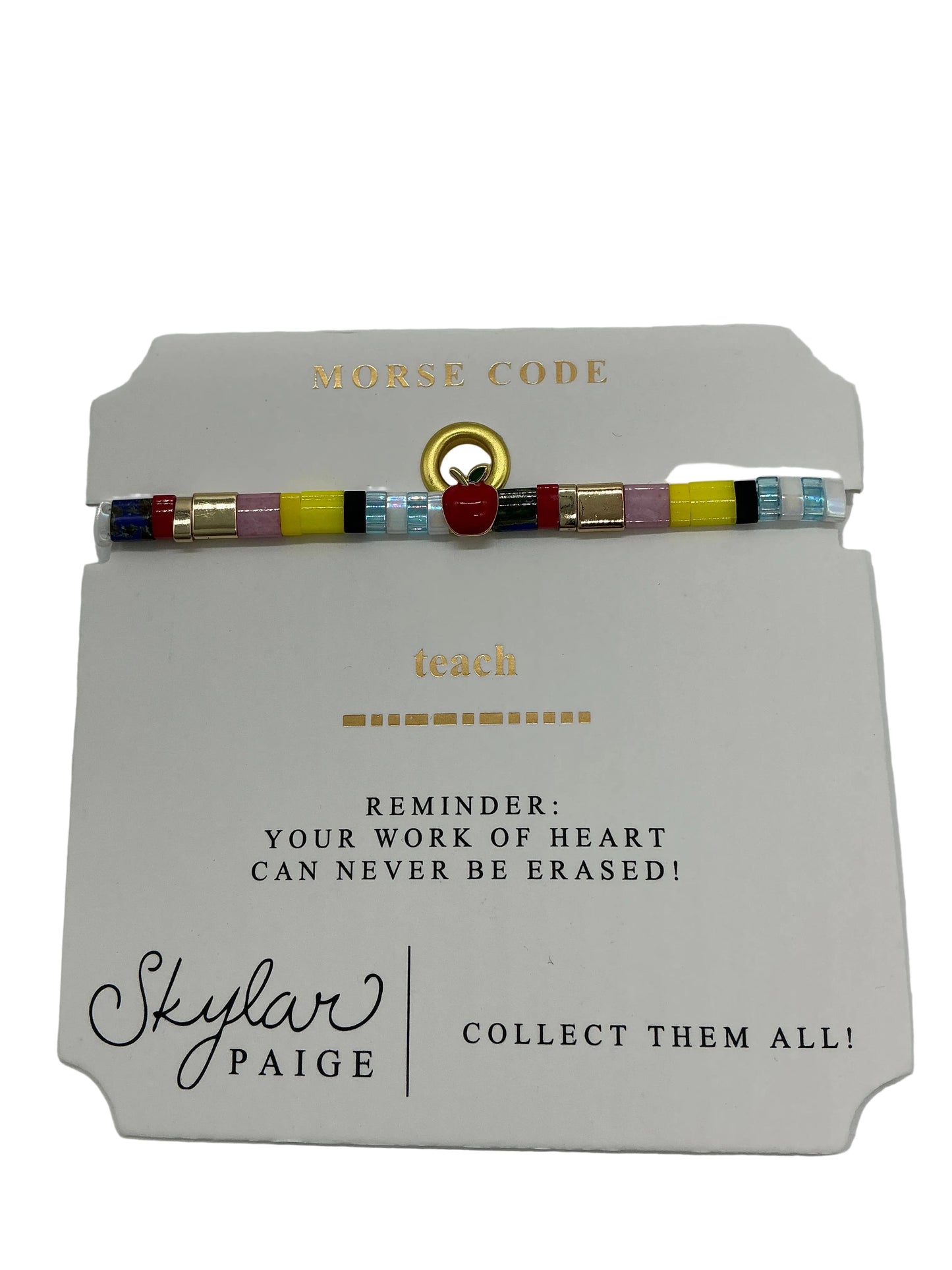 MORSE CODE -A CHARMING SEASON COLLECTION BRACELET
