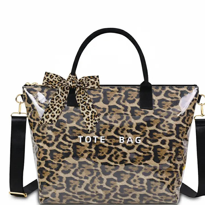 Zippered Waterproof Beach Bag w/Scarf