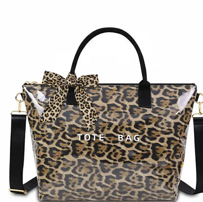 Zippered Waterproof Beach Bag w/Scarf