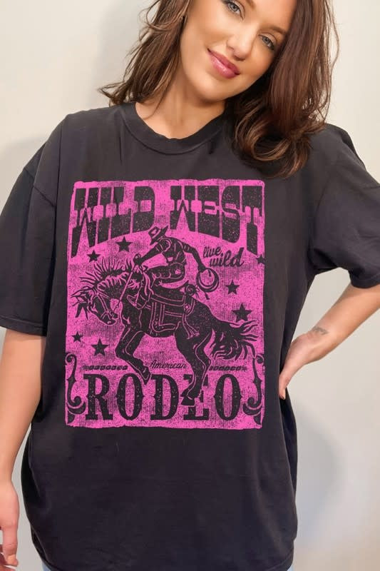 WILD WEST UNISEX OVERSIZED TEE